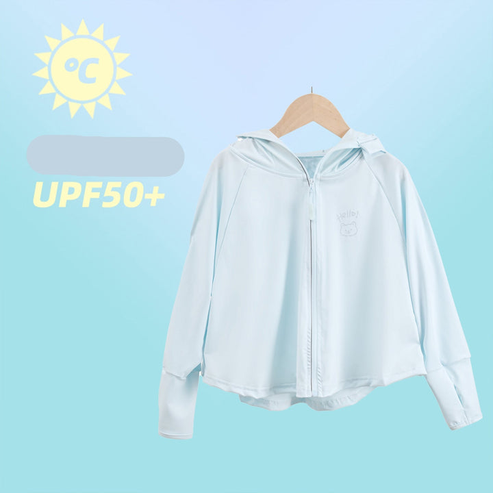 Women Lightweight Sports Jacket with Hood and Playful Animal Design Mune Fashion
