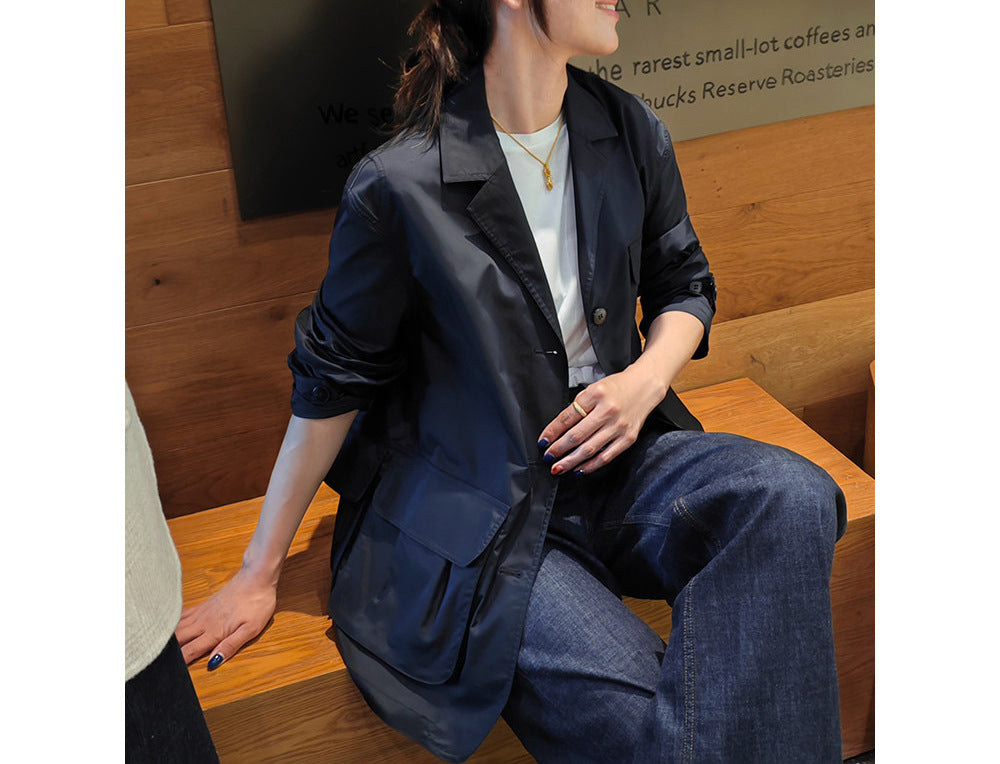 Women Stylish Utility Jacket with Practical Pockets Mune Fashion