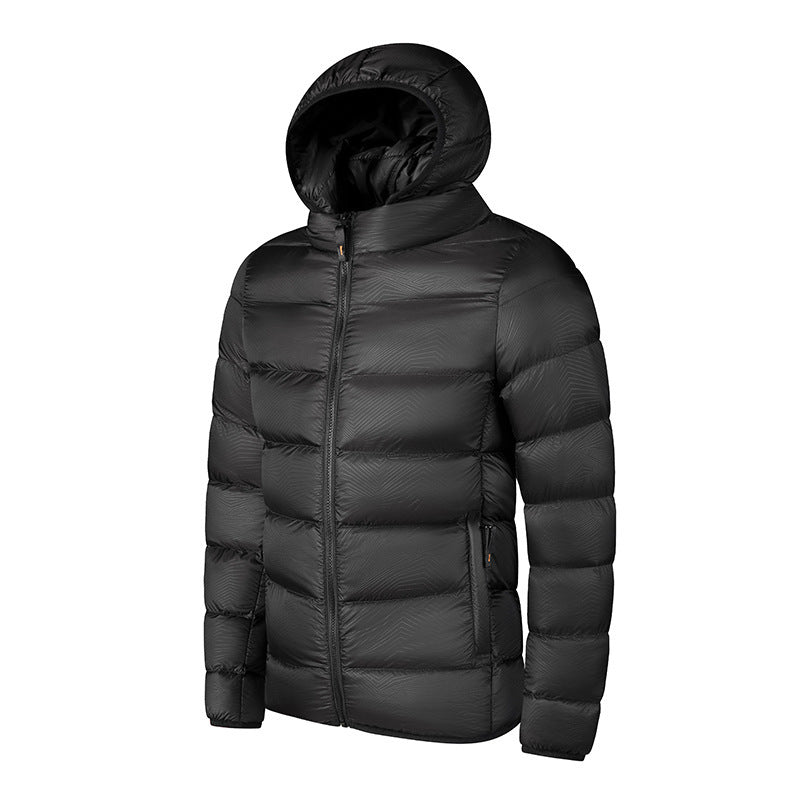 Men's Waterproof Padded Jacket with Hood Mune Fashion