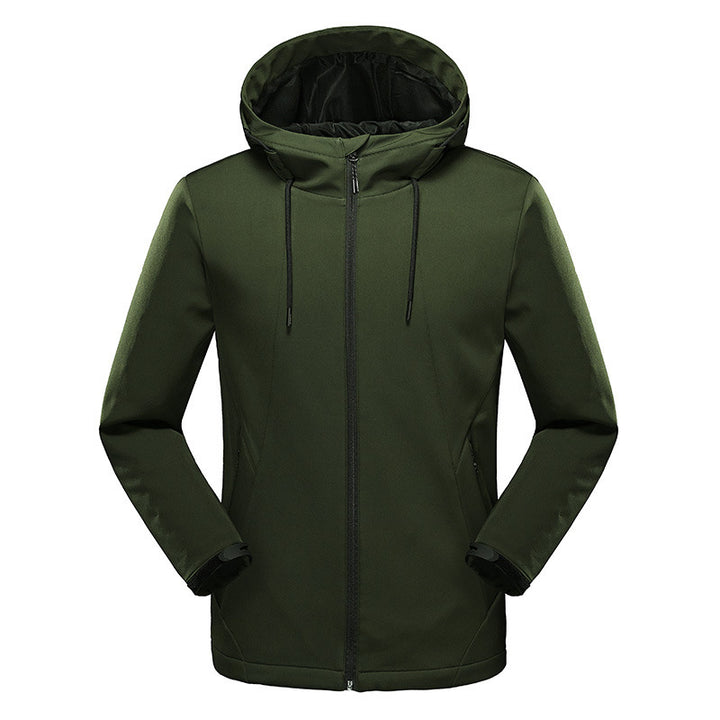 Women Tailored Softshell Jacket with Hood, windproof membrane and concealed zippers Mune Fashion