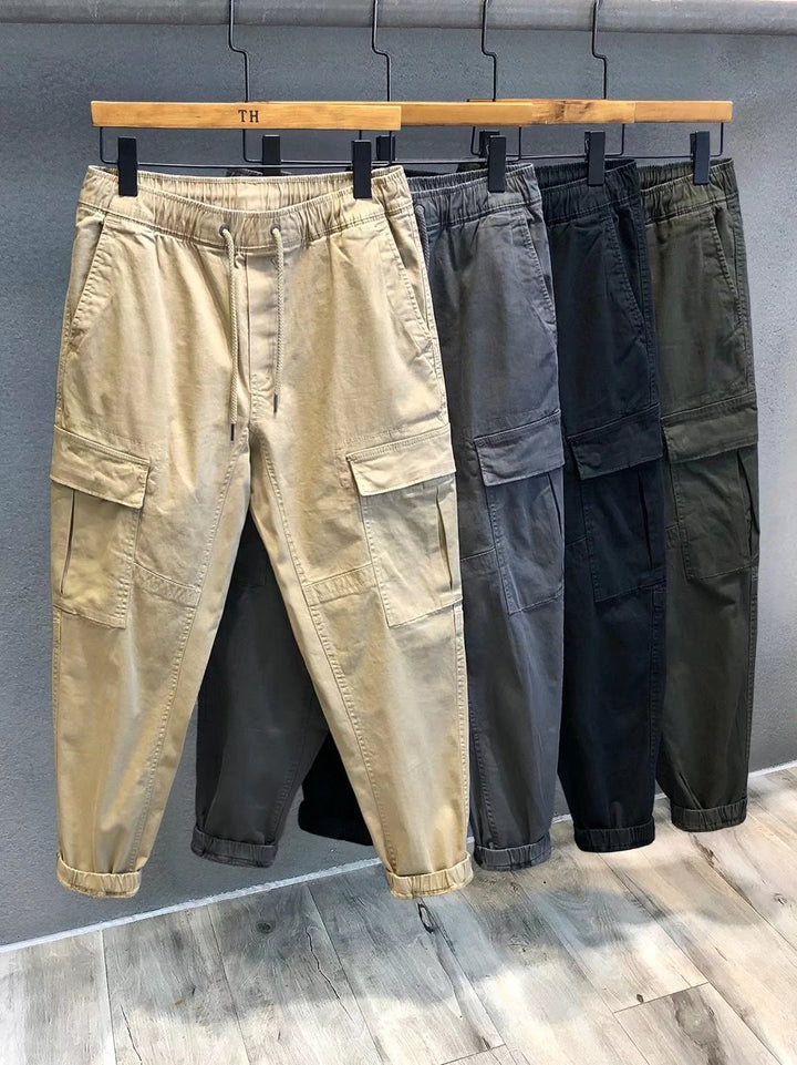 Men's cargo pants in camouflage utility style with straight leg and durable canvas Mune Fashion