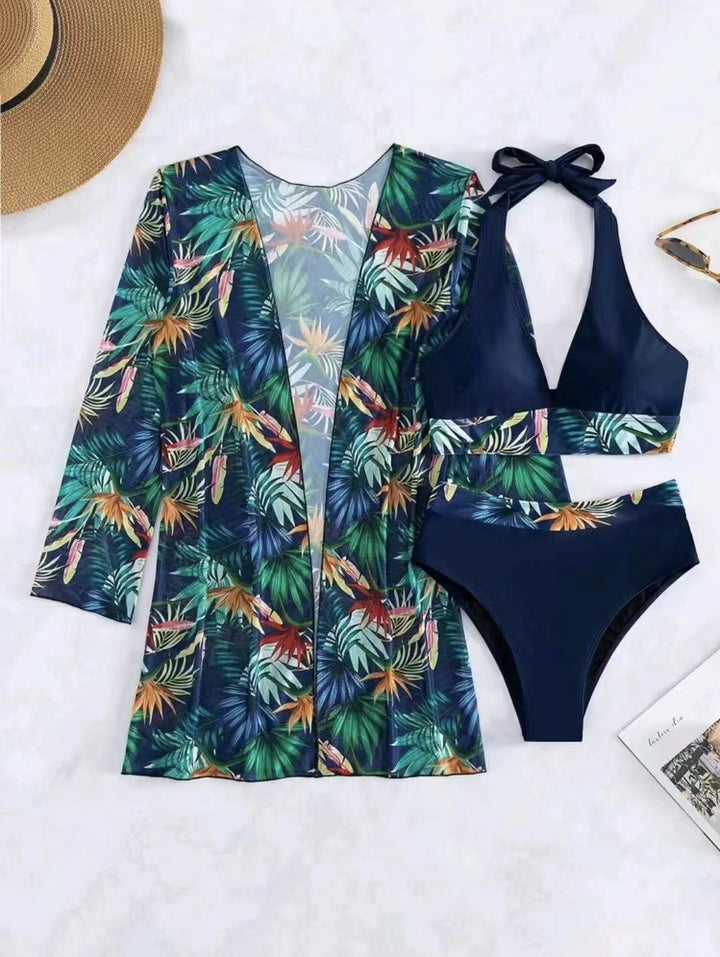 Women’s swimwear set with transitional jacket and trendy cut Mune Fashion