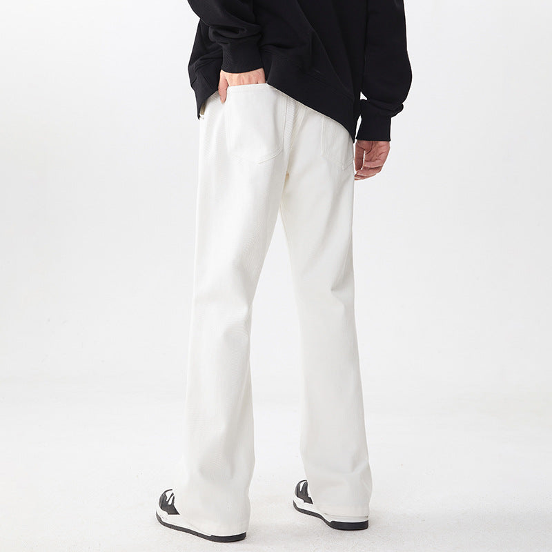 Men's Extra Wide Cotton Blend Lounge Pants with Drop Crotch and Side Pockets Mune Fashion