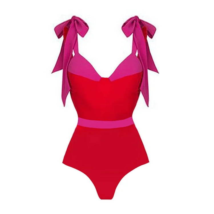 Women high-waisted bikini set with wrap skirt Mune Fashion