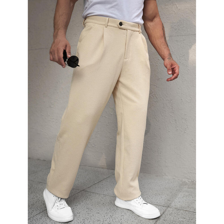 Men's Fashion Casual Pants with Wide Cut Mune Fashion