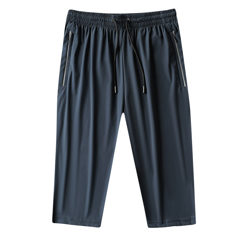 Men's sporty jogging pants with adjustable waistband Mune Fashion