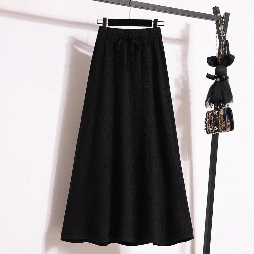 Ladies Long, Swinging Casual Skirt Mune Fashion