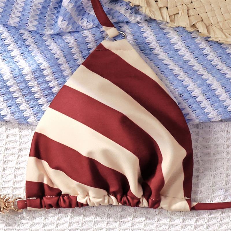 Women Triangle Bikini with Adjustable Straps Mune Fashion