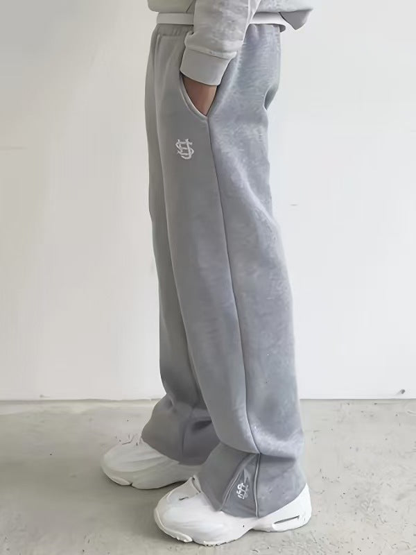 Men's Sporty Training Pants with Side Ventilation Openings Mune Fashion