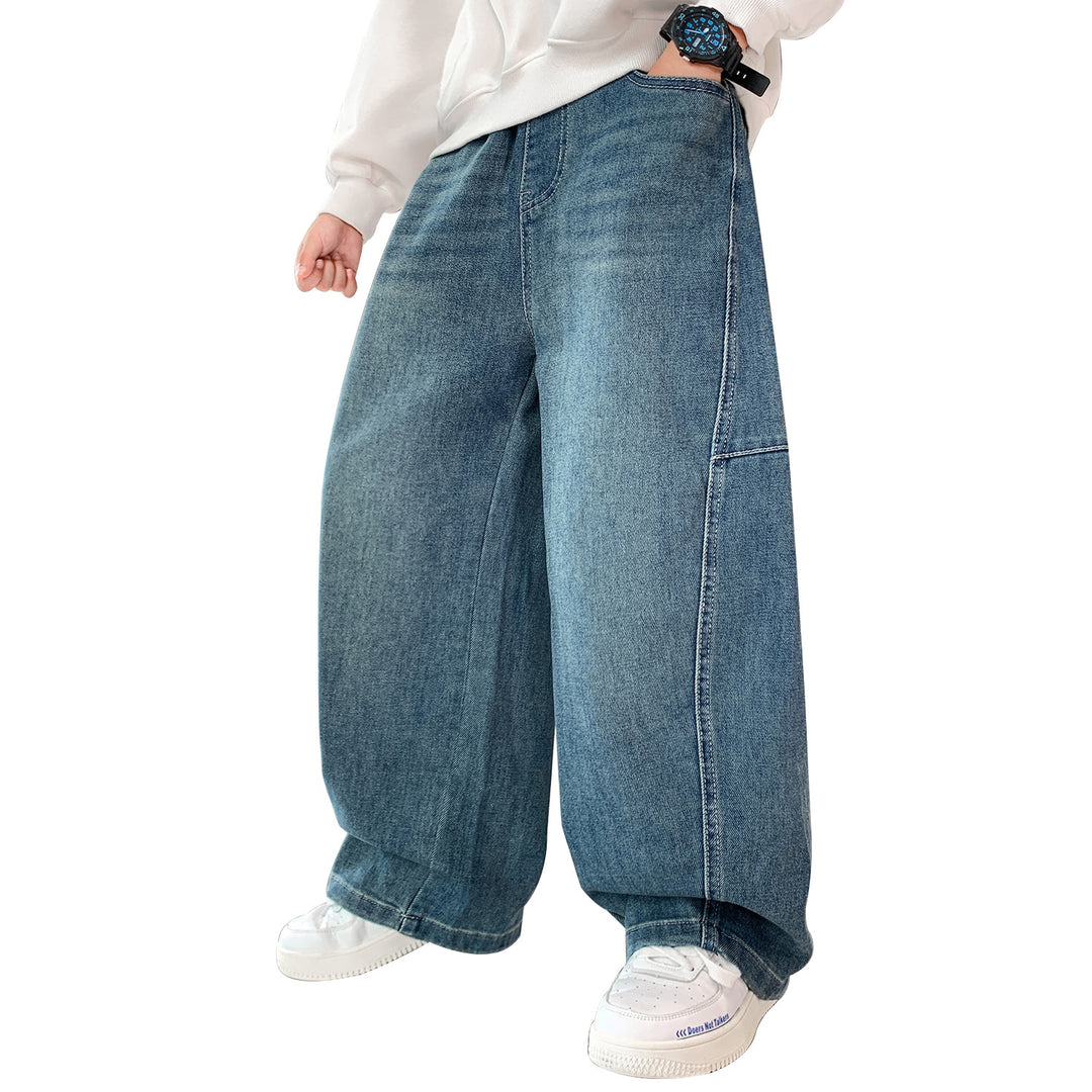 Unisex loose denim pants with wide cut Mune Fashion