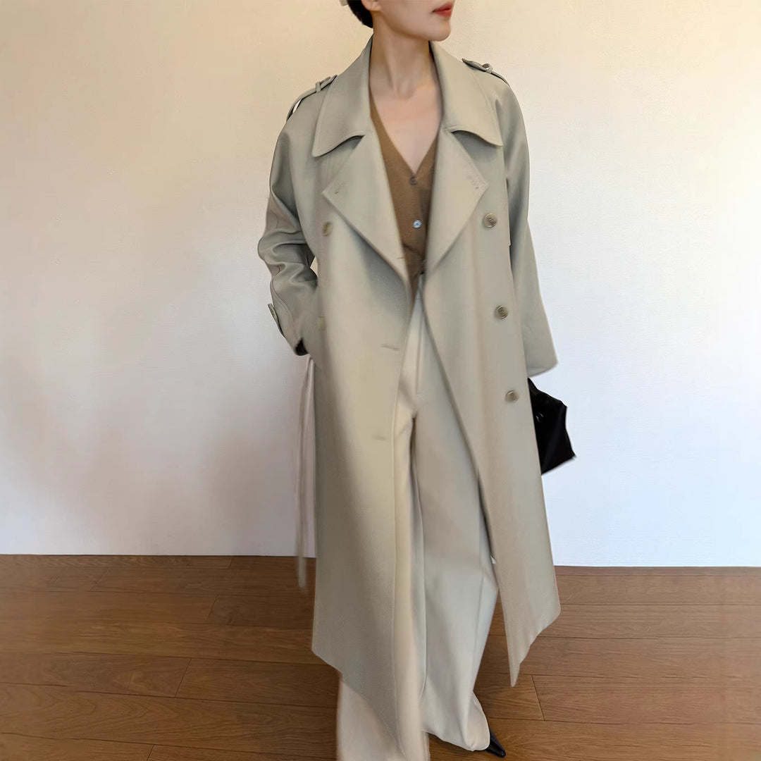 Ladies Fashionable Trench Coat Mune Fashion