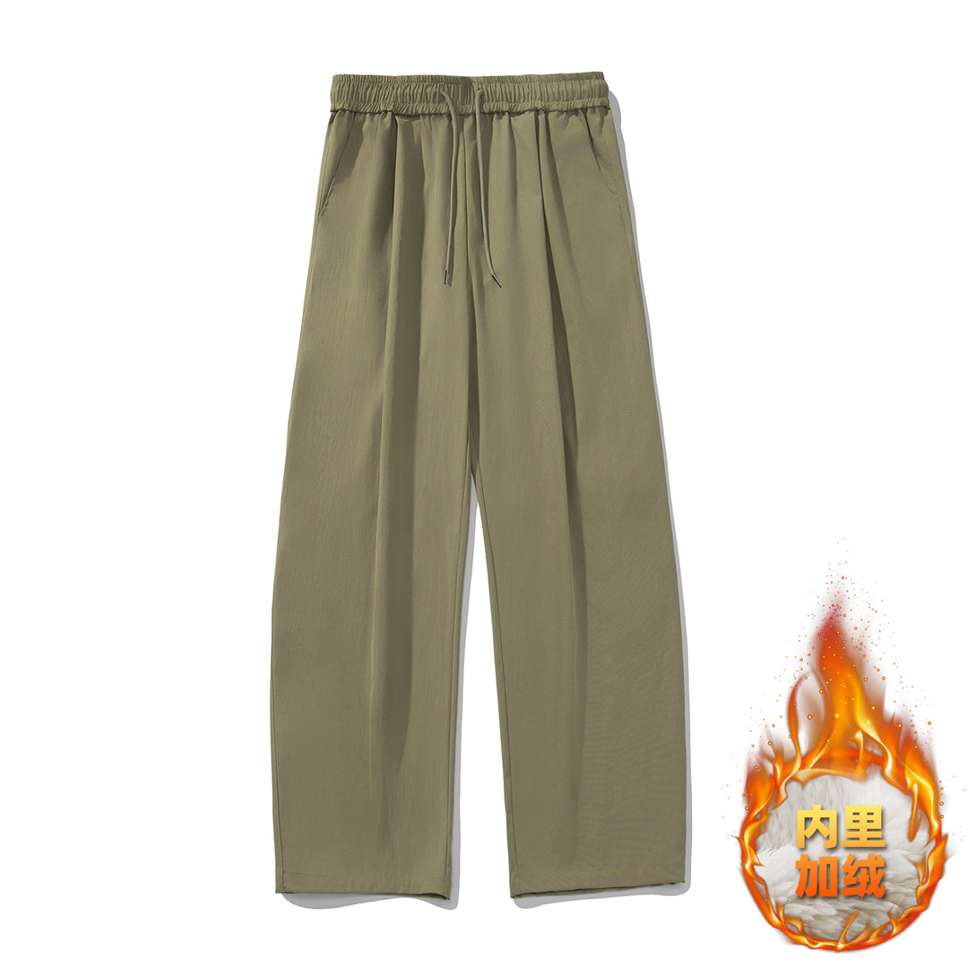 Women Loose Fit Summer Pants with High Waist, Elastic and Drawstring Mune Fashion