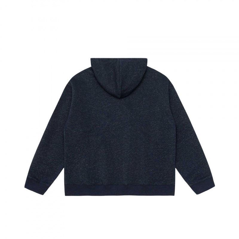 Unisex Hoodie Half-Zip Sweatshirt with Kangaroo Pocket and Ribbed Cuffs Mune Fashion