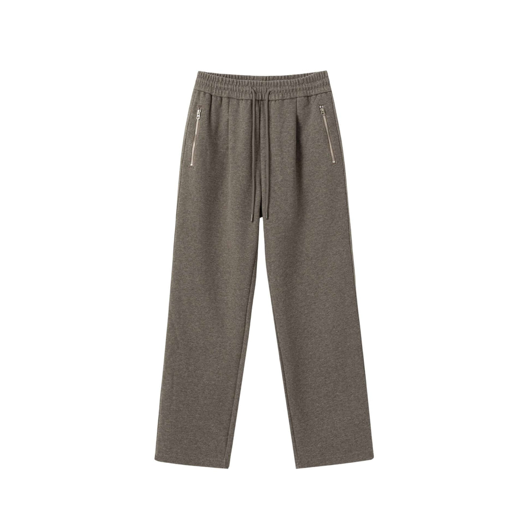 Unisex locker cut jogging pants with elastic waistband and zip pockets Mune Fashion
