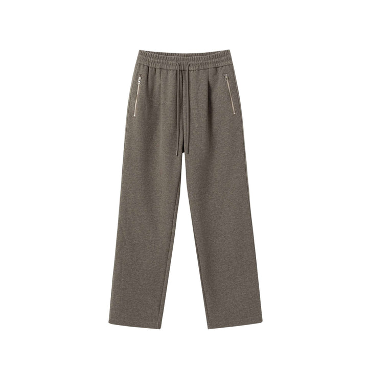 Unisex locker cut jogging pants with elastic waistband and zip pockets Mune Fashion
