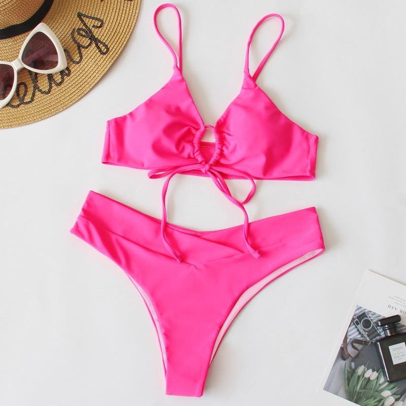 Women's Sportive Bikini Set with Adjustable Straps Mune Fashion