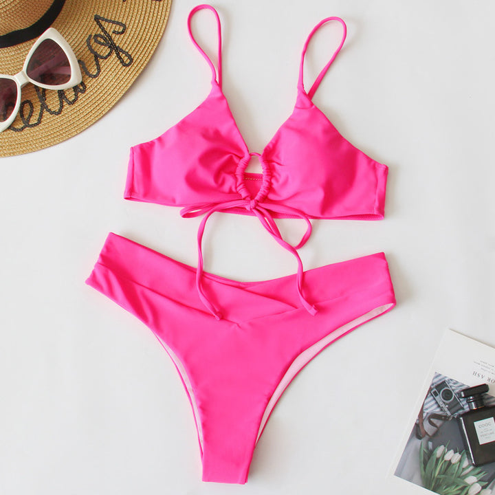 Women's Sportive Bikini Set with Adjustable Straps Mune Fashion