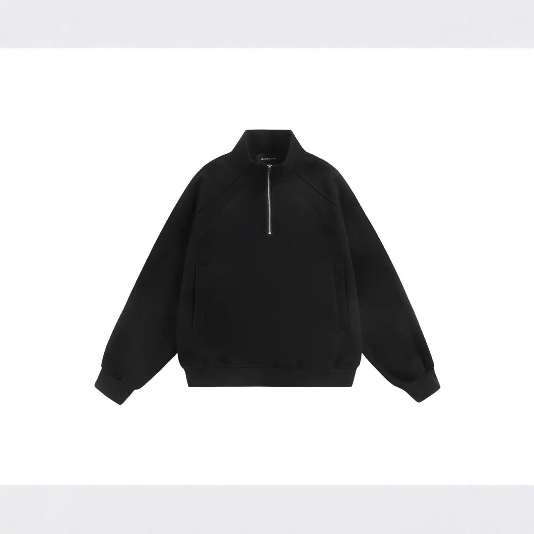 Women's Sporty Stand-Up Collar Sweater Mune Fashion