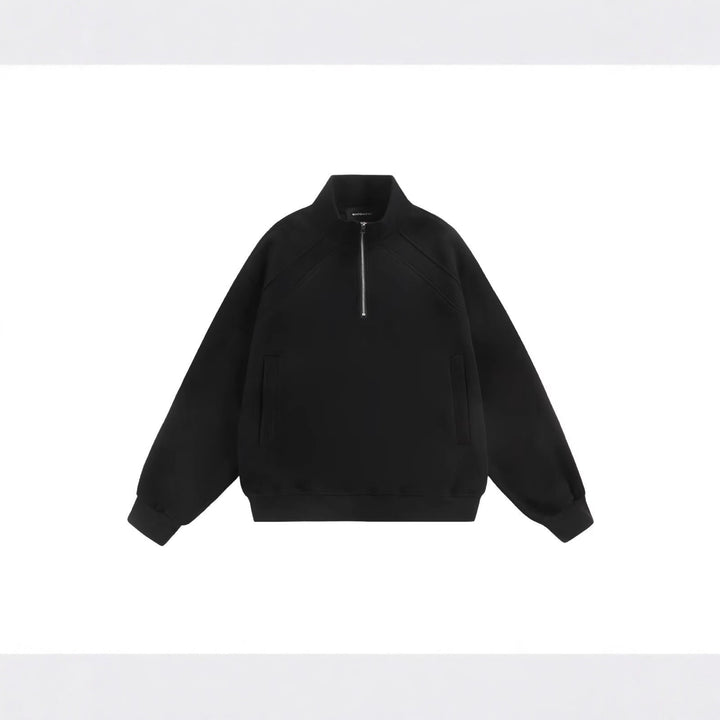 Women's Sporty Stand-Up Collar Sweater Mune Fashion
