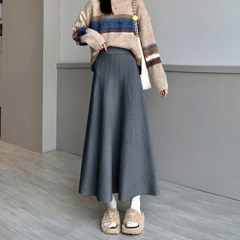 Ladies Elegant and Flowing Maxi Skirt Mune Fashion 1787632125