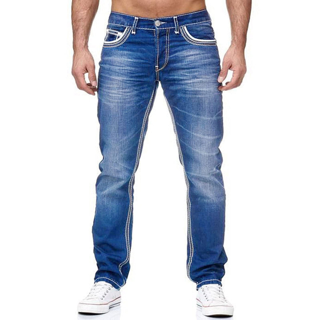 Men's Used-Style Jeans Mune Fashion