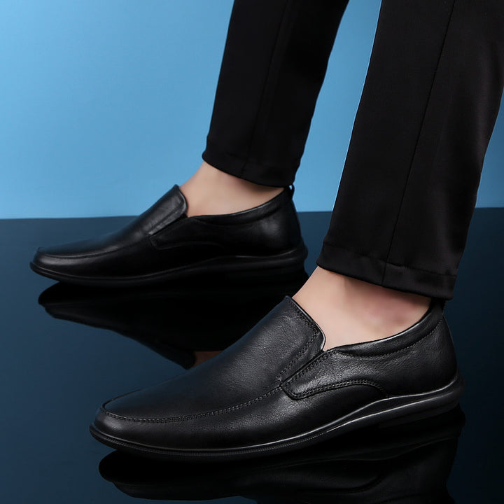Men's Elegant Slip-On Business Half Shoe with Padded Comfort Insole Mune Fashion