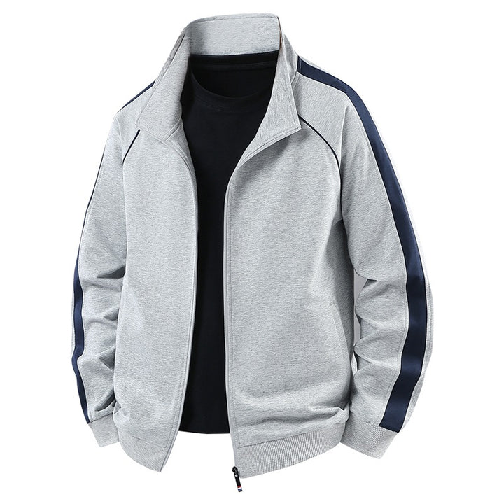 Men's Lightweight Casual Training Suit Set with Zip Jacket, Elastic Waistband & Zip Pockets Mune Fashion