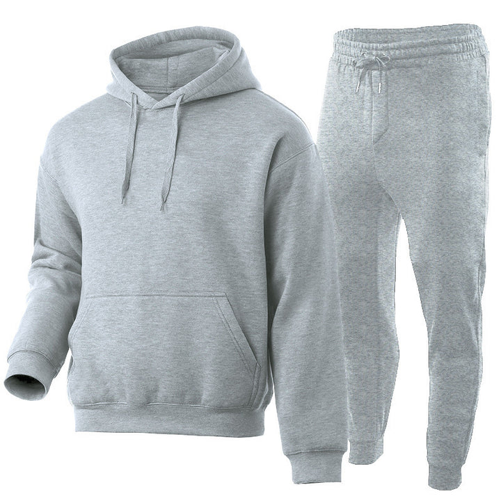Unisex Premium Sweatset with double-stitched hoodie, kangaroo pocket and ergonomic tapered jogging pants Mune Fashion