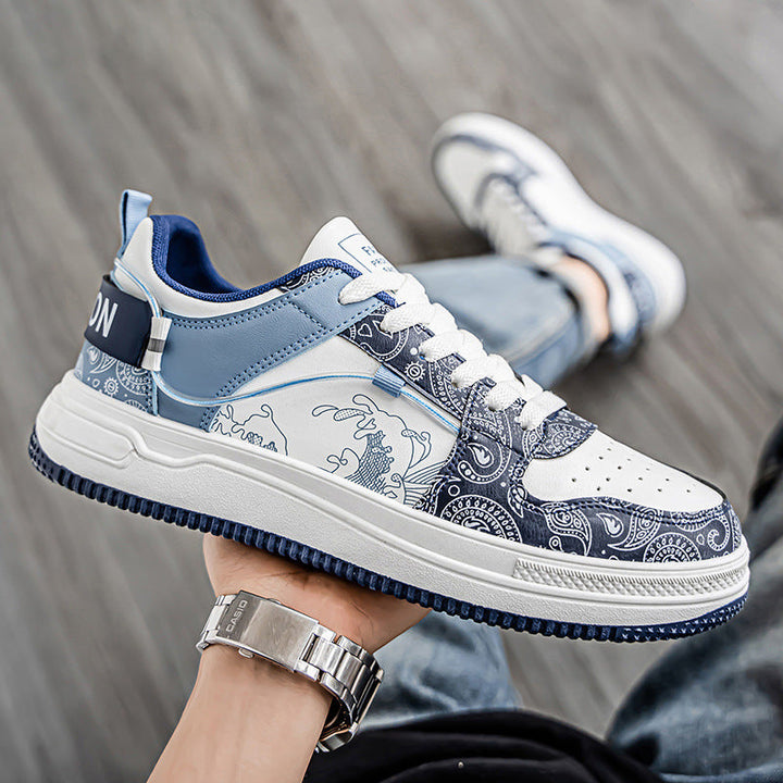 Women’s Fashion Sneakers with Unique Graphic Surface Texture Mune Fashion
