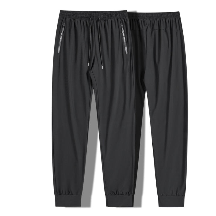 Men's sporty jogging pants with side zip pockets Mune Fashion