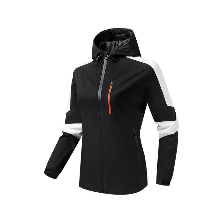 Men's Breathable Softshell-Hardshell Hybrid Jacket with Hood and Waterproof Zipper Pockets Mune Fashion