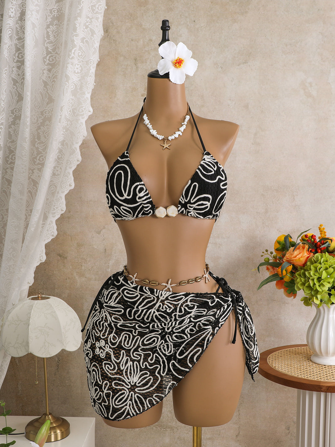 Women Two Piece Beach Outfit Mune Fashion