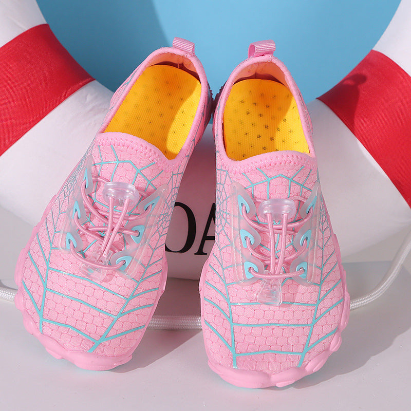 Women's nan elastic water sneakers with quick access, quick-drying mesh, and flexible non-slip sole Mune Fashion