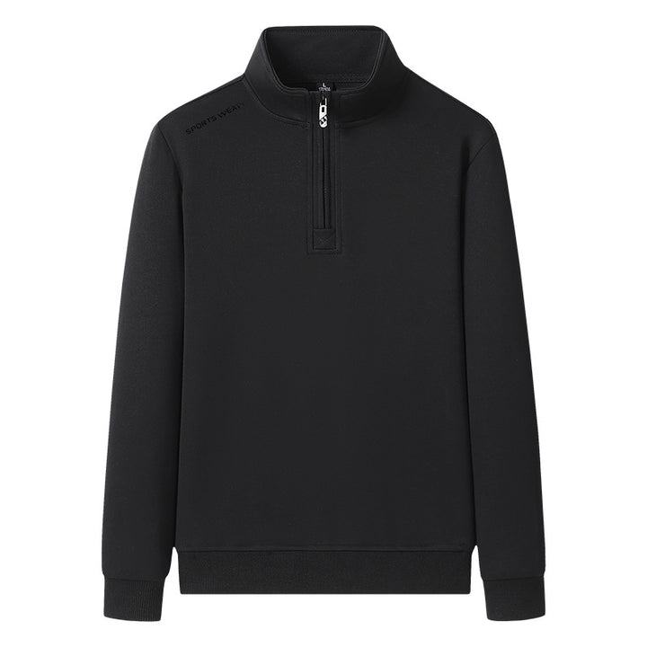 Men's Sporty Stand-Up Collar Sweater Mune Fashion