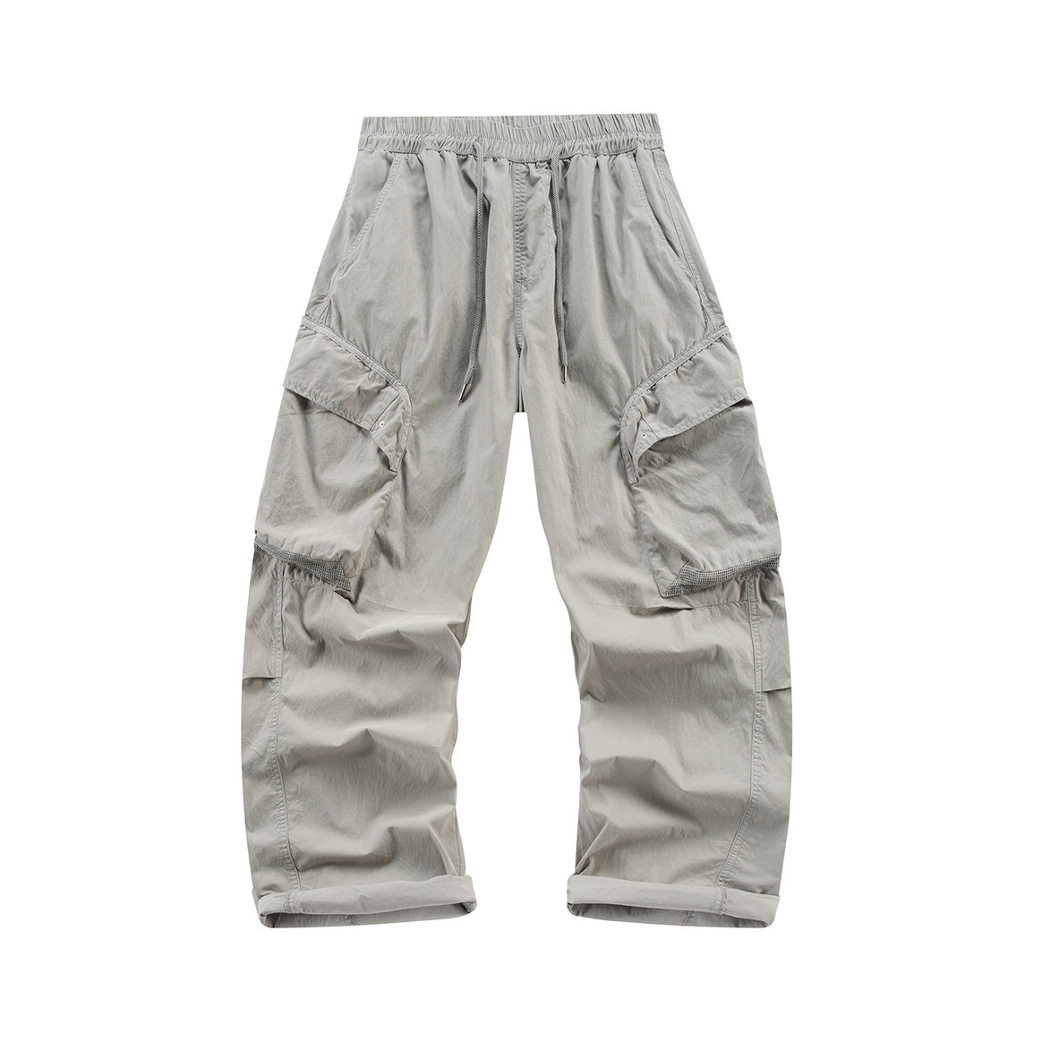 Herren Leichte Cargo-Jogginghose mit Elastikbund, Kordelzug und Mehrzwecktaschen Mune Fashion