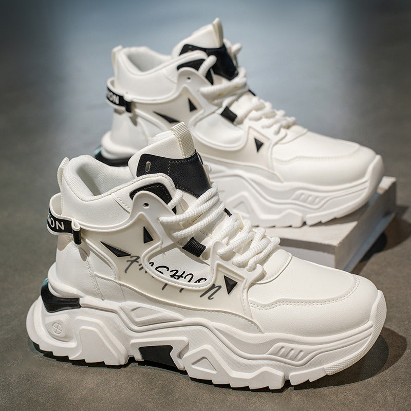 Women’s fashionable high-top sneakers with innovative design and stable sole Mune Fashion