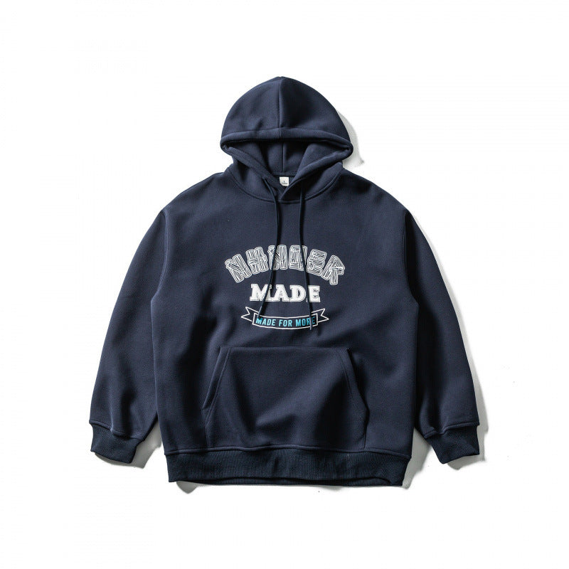 Unisex Oversized Hoodie with Kangaroo Pocket and Logo Print Mune Fashion