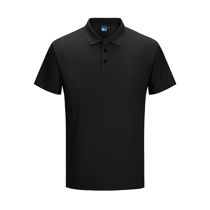 Men's easy-care short-sleeve polo made of cotton blend with piqué structure and three buttons Mune Fashion