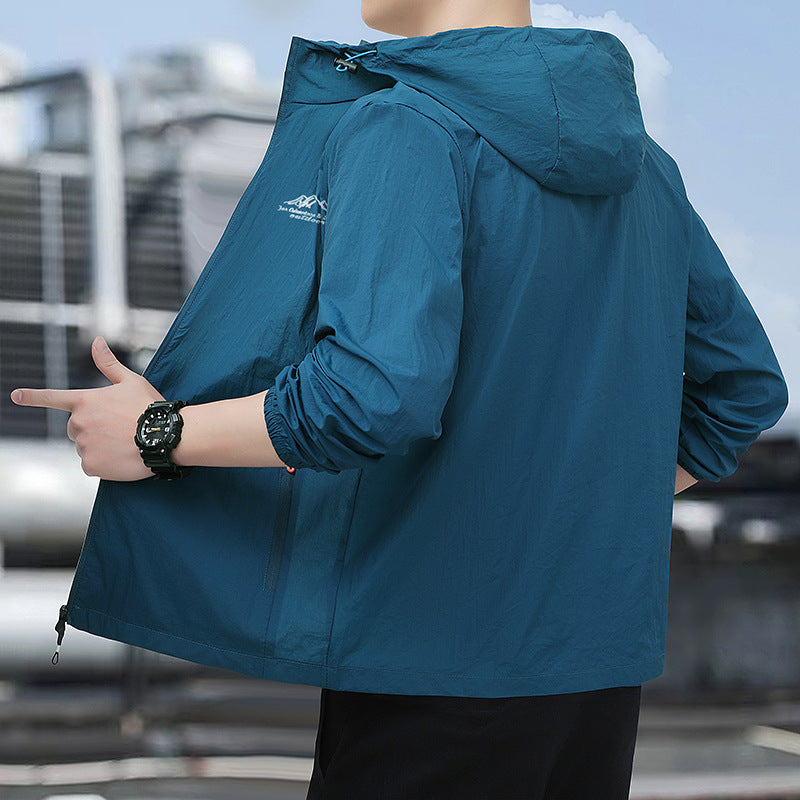 Men's Lightweight Windbreaker Mune Fashion