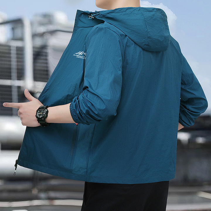 Men's Lightweight Windbreaker Mune Fashion