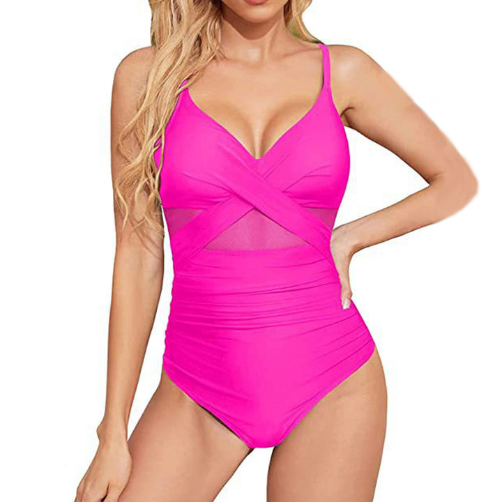 Ladies High-Quality One-Piece Swimsuit with Trendy Cut-Out Details Mune Fashion