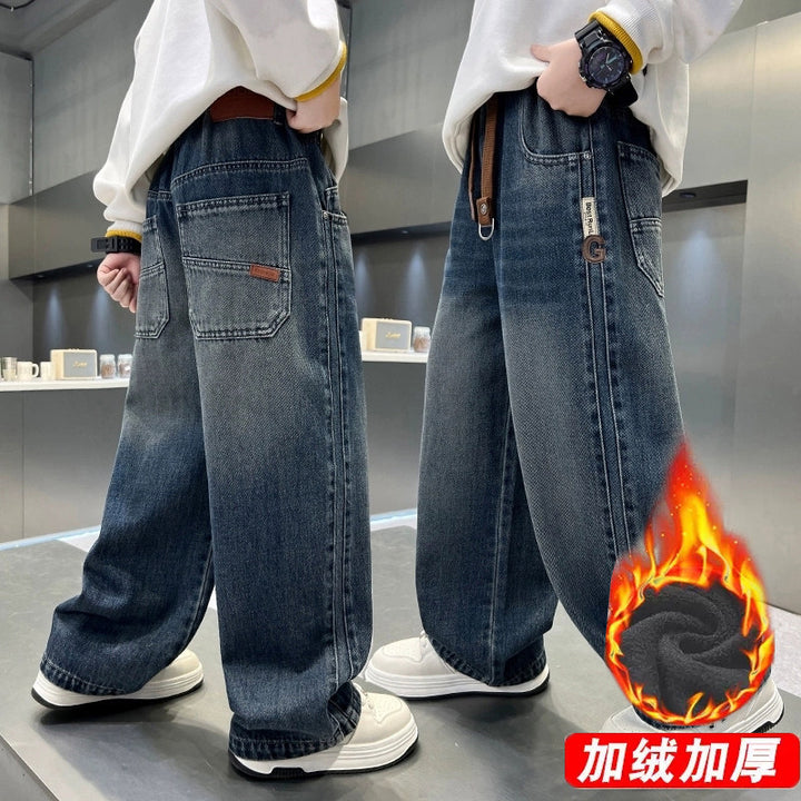 Men's wide denim pants Mune Fashion