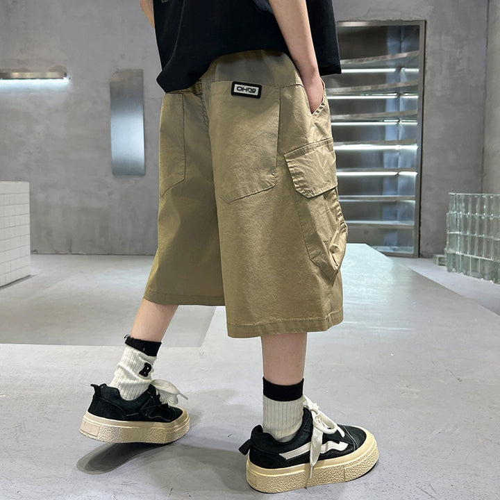 Unisex casual cargo shorts with large pockets Mune Fashion