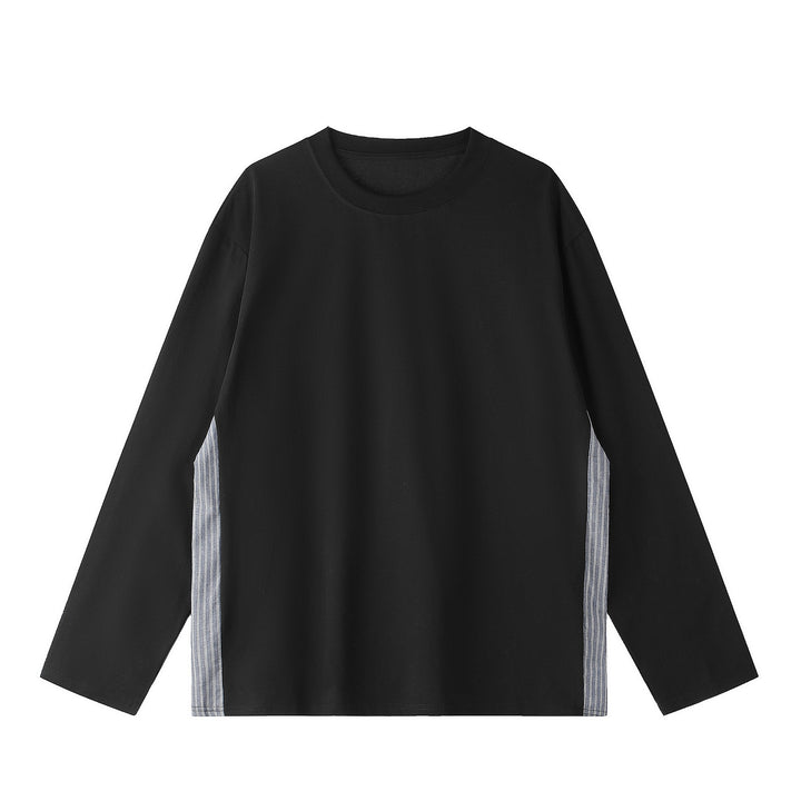 Unisex Oversize Sweatshirt with side stripe panels and round neck Mune Fashion