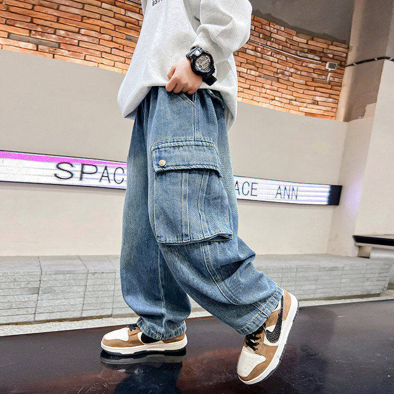 Unisex wide Utility Jeans Mune Fashion