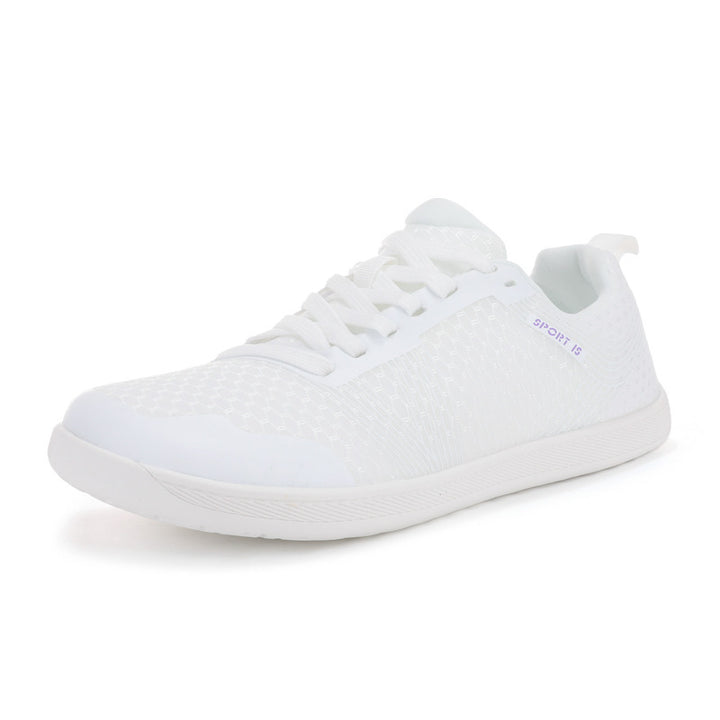 Men's low city sneakers with perforated mesh upper material, reinforced toe cap, and flexible outsole Mune Fashion