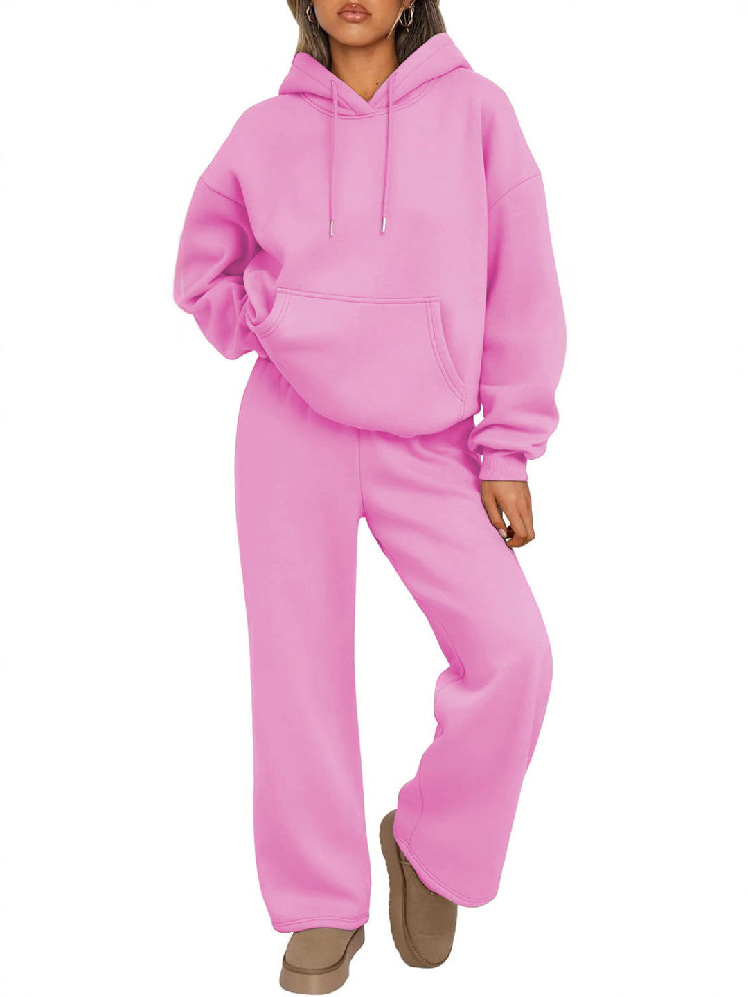 Unisex minimalist hoodie made of French Terry with flat drawstring and reinforced neck yoke Mune Fashion