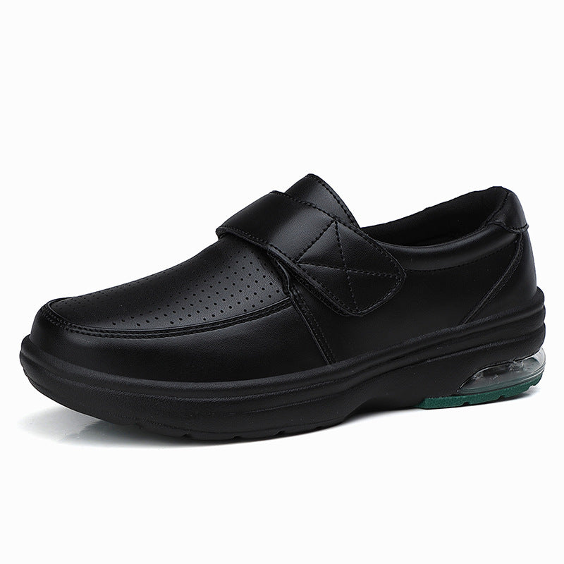 Men's orthopedic comfort slippers with Velcro and visible air cushion Mune Fashion