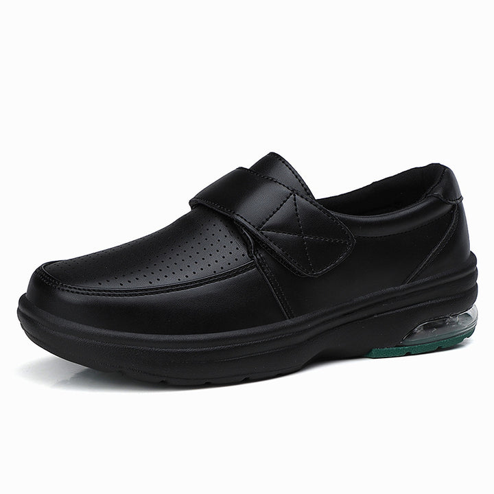 Men's orthopedic comfort slippers with Velcro and visible air cushion Mune Fashion