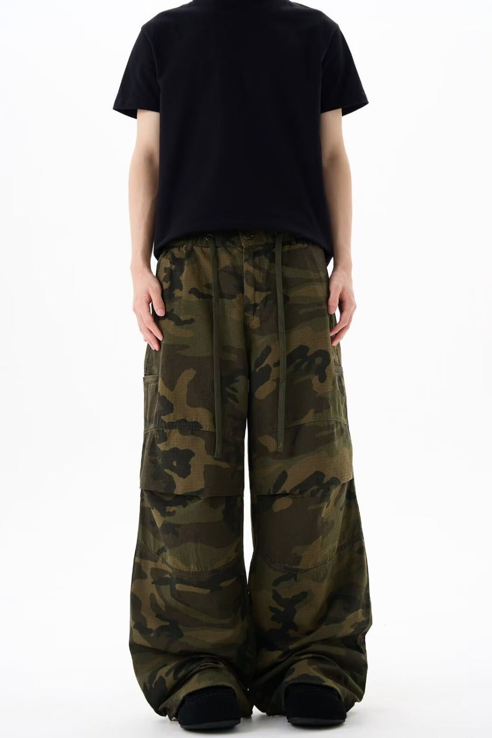 Men's Urban Cargo-Style Fabric Trousers Mune Fashion